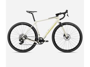 Gravel kolo ORBEA TERRA M41e TEAM 1X IvoryWhite-SpicyLime 2024