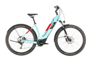 Elektrokolo CUBE NURIDE HYBRID PRO ALLROAD 500 29" 2020 Glacierblue´n´red