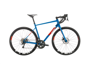 Silniční kolo CUBE ATTAIN Race 2020 Blue´n´red