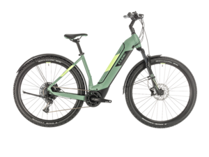 Elektrokolo CUBE NURIDE HYBRID EXC ALLROAD 500 29" 2020 Green´n´sharpgreen