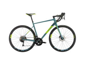 Silniční kolo CUBE ATTAIN SL Disc 2020 Bluegrey´n´green