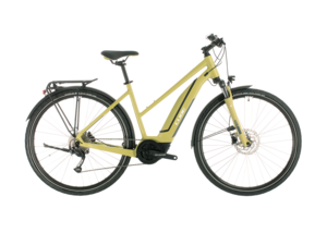 Elektrokolo CUBE Touring HYBRID ONE 500 Trapeze green/white 500 2020