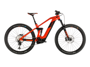 Elektrokolo CUBE STEREO HYBRID 140 HPC SL 625 29" 2020 Red´n´black