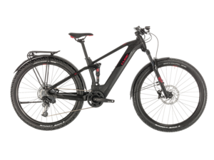 Elektrokolo CUBE STEREO HYBRID 120 PRO ALLROAD 625 29" 2020 Black´n´red