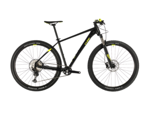 Horské kolo CUBE REACTION PRO 29" 2020 Black´n´flashyellow