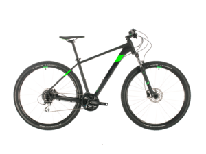 Horské kolo CUBE AIM RACE 2020 29" Black´n´flashgreen