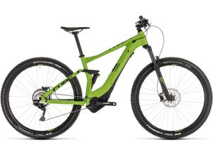 Elektrokolo CUBE STEREO HYBRID 120 PRO 500 29" 2019 Green´n´iridium