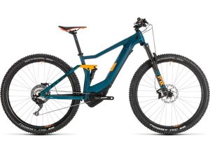 Elektrokolo CUBE STEREO HYBRID 120 HPC SL 500 KIOX 29" 2019 Pinetree´n´orange