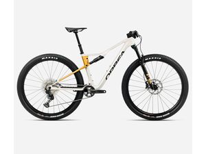 Celoodpružené kolo ORBEA OIZ M30 Ivory White (Gloss) - Bumblebee Yellow (Matt) 2026