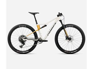 Celoodpružené kolo ORBEA OIZ M21 Ivory White (Gloss) - Bumblebee Yellow (Matt) 2026