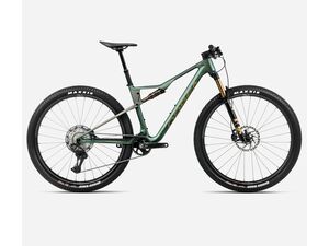 Celoodpružené kolo ORBEA OIZ M10 Seaweed Carbon View (Gloss) - Spaceship Green (Matt) 2026