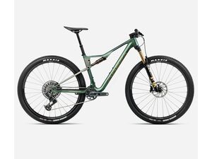 Celoodpružené kolo ORBEA OIZ M10 AXS Seaweed Carbon View (Gloss) - Spaceship Green (Matt) 2026