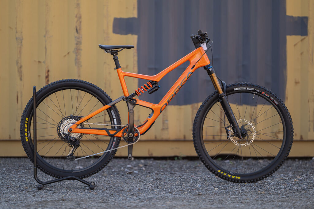 Celoodpru ene kolo ORBEA OCCAM M10 LT CUSTOM Orange 2023 CYKLOKYJOVSKY.cz